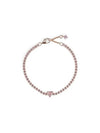 Sparkling Heart Tennis Bracelet Rose Gold - PANDORA - BALAAN 2