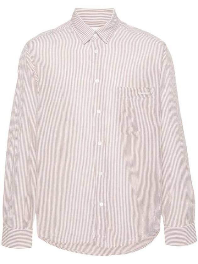 Jasolo Striped Long Sleeve Shirt Brown - ISABEL MARANT - BALAAN 2