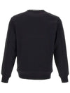 Diagonal Raised Fleece Sweatshirt Black - CP COMPANY - BALAAN 5