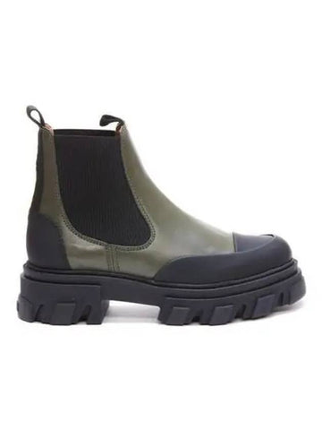 Women s Ankle Boots Olive S1908 - GANNI - BALAAN 1