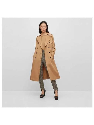 Women s belted double trench coat50489153 260 - BOSS - BALAAN 1