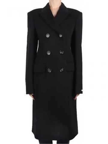 Sportmax Women s Morgana Wool Coat Black 013 1120321 - MAX MARA - BALAAN 1