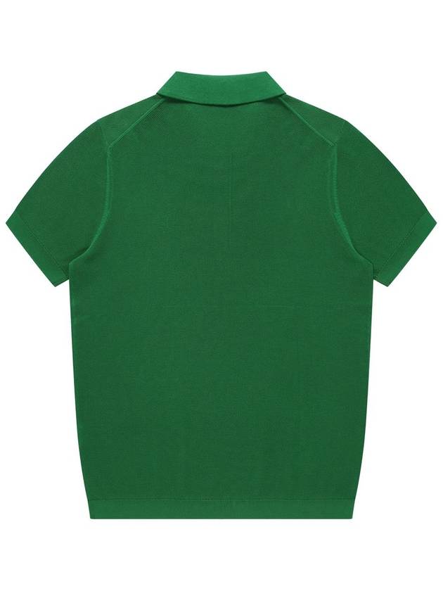 Men's Polo Pique Short Sleeve Knit Green SW23ESW03GR - SOLEW - BALAAN 3