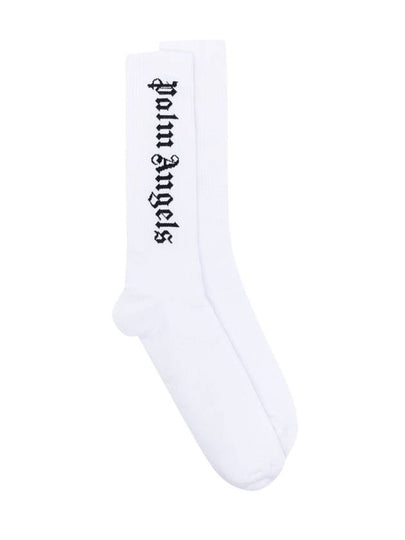 Classic Logo Socks White PMRA001E23FAB0010110 - PALM ANGELS - BALAAN 2