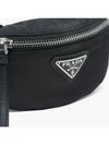 Nylon Strap Mini Pouch Bag Black - PRADA - BALAAN 5