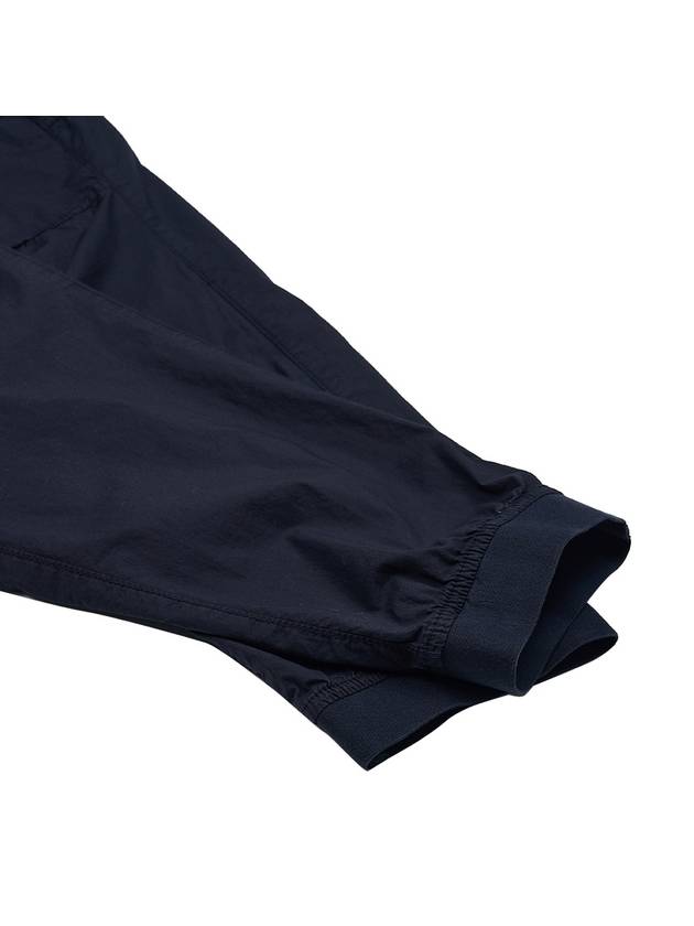 Stretch Cotton Tela Paracadute Cargo Straight Pants Navy Blue - STONE ISLAND - BALAAN 7