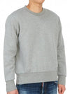 Center Back Stripe Crewneck Sweatshirt Light Grey - THOM BROWNE - BALAAN 5