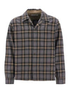 Heusen Check Long Sleeve Shirt Oyster - OUR LEGACY - BALAAN 1