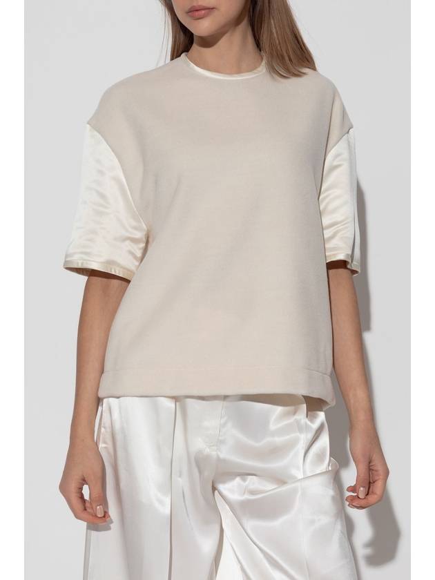 JIL SANDER+ Wool Top, Women's, Cream - JIL SANDER - BALAAN 3