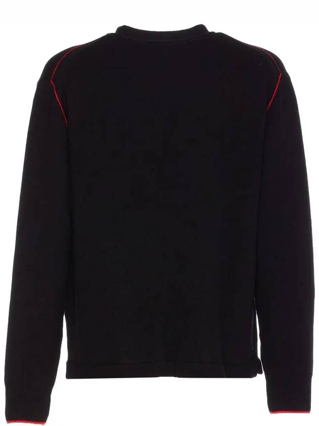 Alex Sphere Intarsia Cardigan Black - VIVIENNE WESTWOOD - BALAAN 4