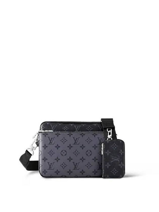 Trio Messenger Bag Grey - LOUIS VUITTON - BALAAN 2