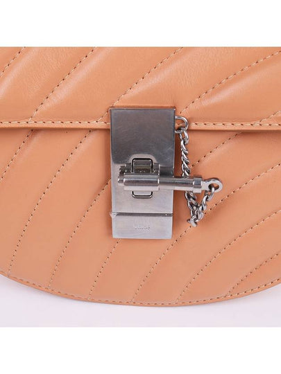 Beige silver Drew mini cross bag - CHLOE - BALAAN 2