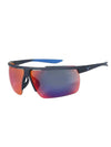 Eyewear Windshield E Mirror Lens Sunglasses Matte Navy - NIKE - BALAAN 1