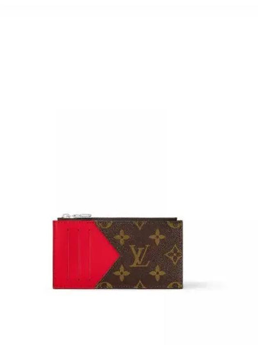 Coin Card Holder Red M82908 - LOUIS VUITTON - BALAAN 2