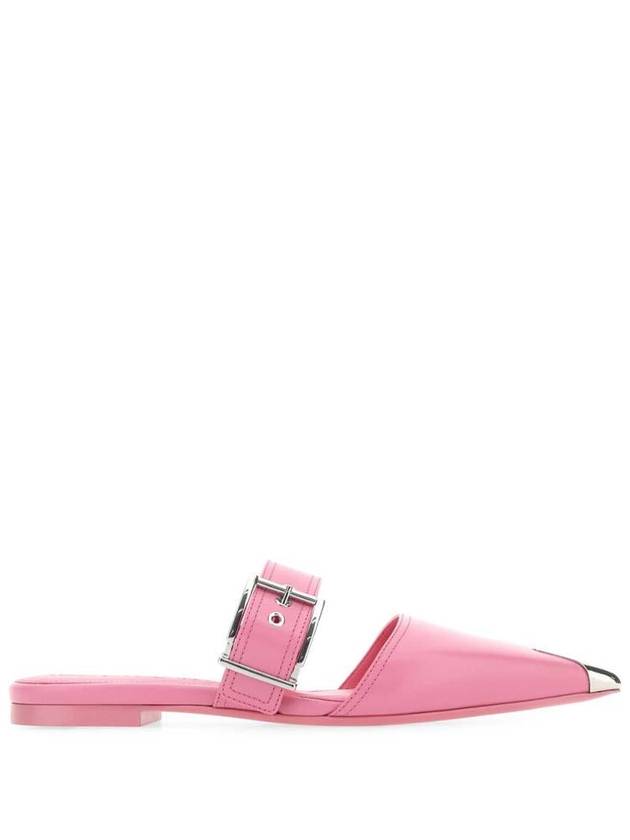 Punk Stud Toe Flat Mules Pink - ALEXANDER MCQUEEN - BALAAN 2