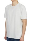 Organic Cotton Short Sleeve T-Shirt White - MAISON MARGIELA - BALAAN 3