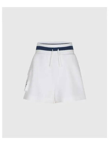 TRAVISMATHEW Women s Cargo Jersey Short Pants White - TRAVIS SCOTT - BALAAN 1