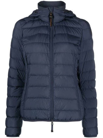 Women's Juliet JULIET Down Lightweight Short Padded Jacket Navy - PARAJUMPERS - BALAAN 1