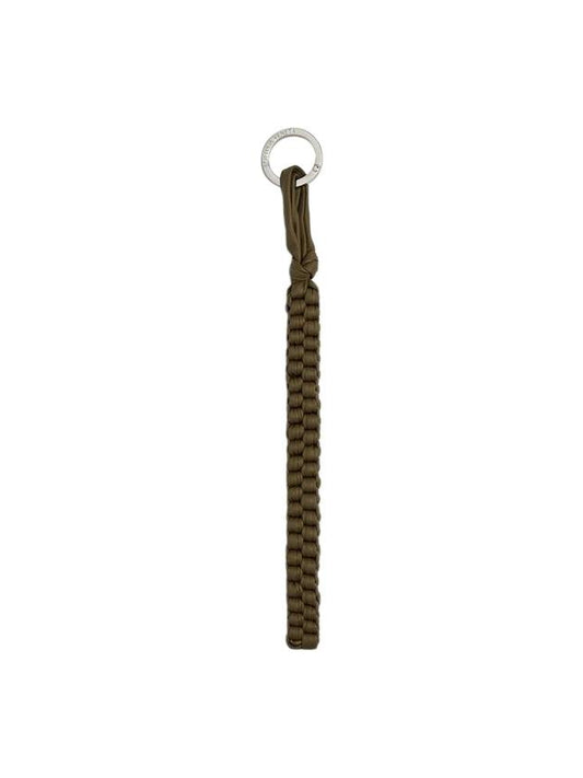 Intrecciato Rope Long Key Holder Mud - BOTTEGA VENETA - BALAAN 1