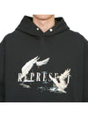 Representant Men's Hoodie MH4017 OFF BLACK - REPRESENT - BALAAN 5