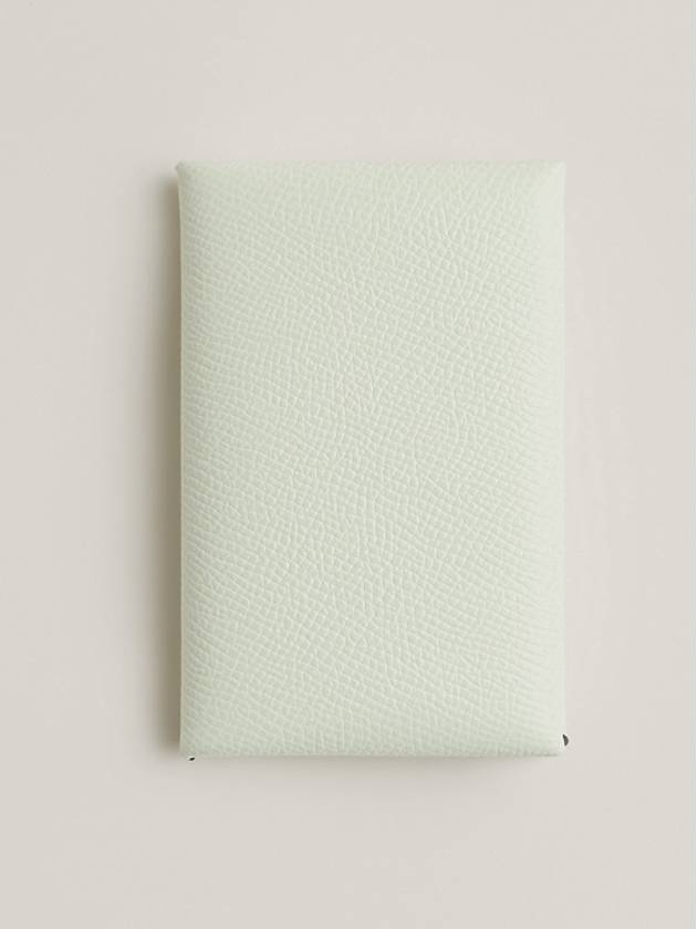 Calvi Verso Card Wallet White - HERMES - BALAAN 2