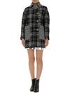 Houndstooth Wool Coat 2741MDC13A 195609 02 - MSGM - BALAAN 3