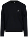 Diagonal Raised Sweatshirt Black - CP COMPANY - BALAAN 2