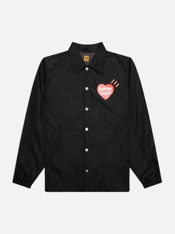 Men's Coach Jacket Black - HUMAN MADE - BALAAN 1