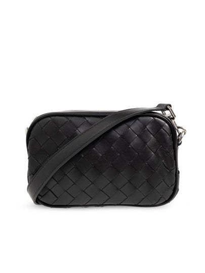 Intrecciato Camera Mini Cross Bag Black - BOTTEGA VENETA - BALAAN 2