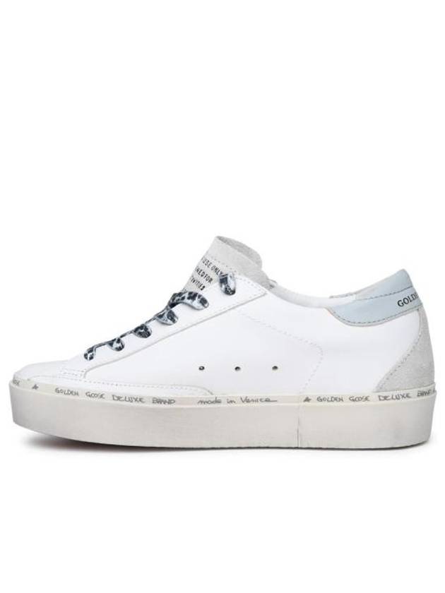 Hi Star Suede Low Top Sneakers Grey White - GOLDEN GOOSE - BALAAN 4