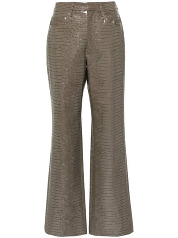 Rotate Trousers Brown - ROTATE - BALAAN 1