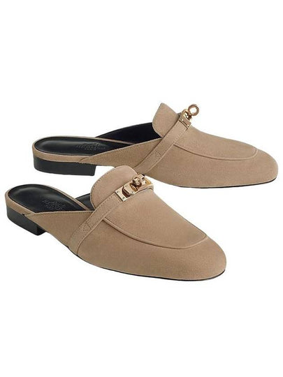 Oz Mules Beige Sable - HERMES - BALAAN 2