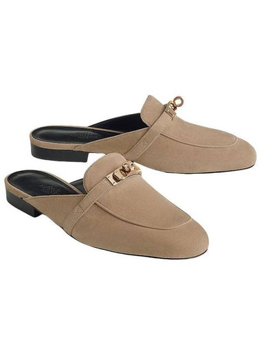 Oz Mules Beige Sable - HERMES - BALAAN 1