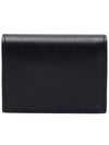 Vara Bow Gloss Flap Half Wallet Black - SALVATORE FERRAGAMO - BALAAN 5