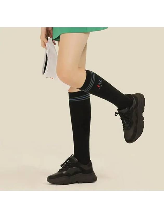 Knee Socks knee socks black - LALA SMILE - BALAAN 2