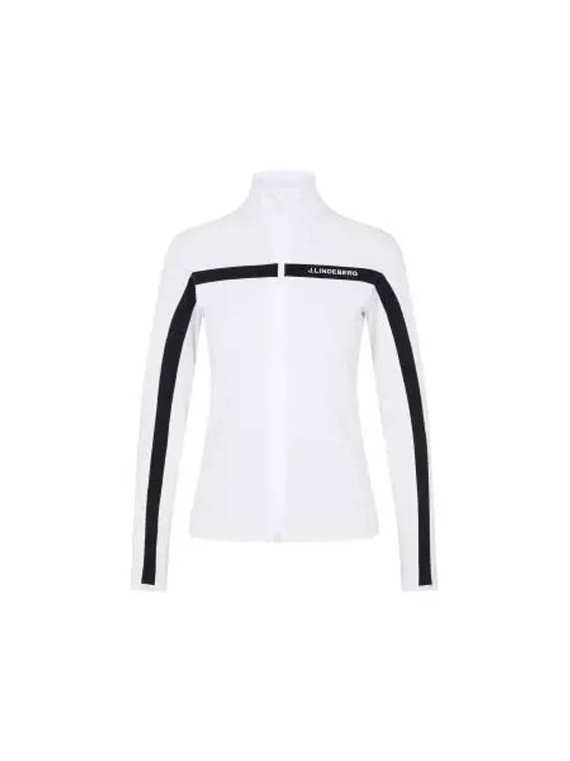 Janice Full Zip-up Jacket White - J.LINDEBERG - BALAAN 2