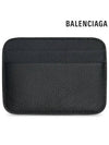 Cash Logo 2 Fold Card Wallet Black - BALENCIAGA - BALAAN 4