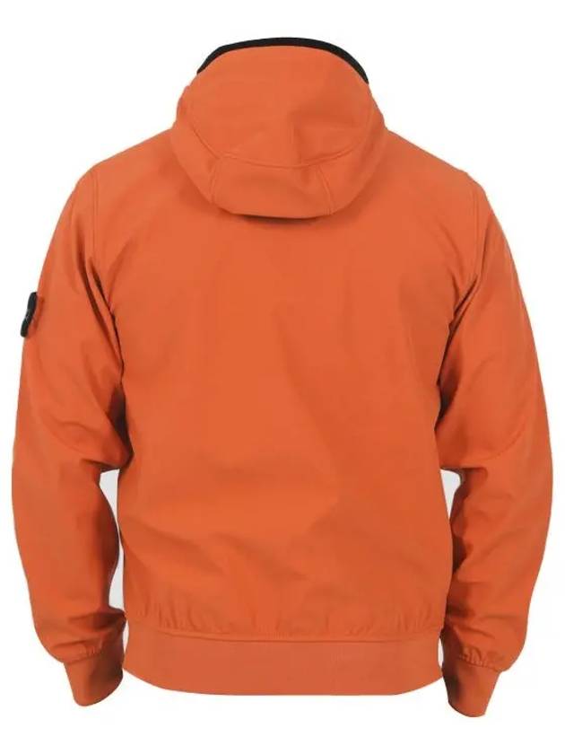 Soft Shell R Technology Nylon Hood Jacket Orange - STONE ISLAND - BALAAN 3