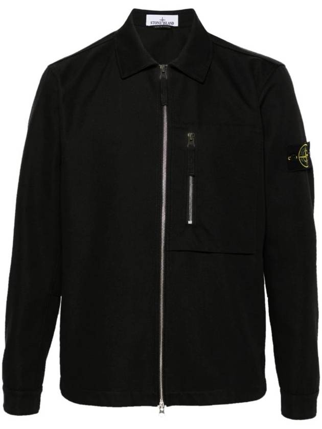 Compass badge shirt jacket 811511103 - STONE ISLAND - BALAAN 1