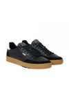 Hillstar Leather Low Top Sneakers Black - PAUL SMITH - BALAAN 2