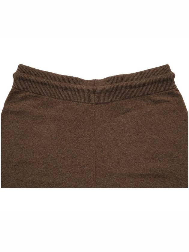 Light Brown Parole Wool Cashmere Pants PAROLE 012 - MAX MARA - BALAAN 5