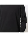 Men's Light Fleece Lens Wappen Sweatshirt Black - CP COMPANY - BALAAN 4