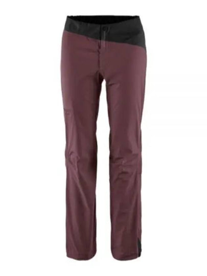 Women's Asynja Track Pants Amaranth Red - KLATTERMUSEN - BALAAN 2