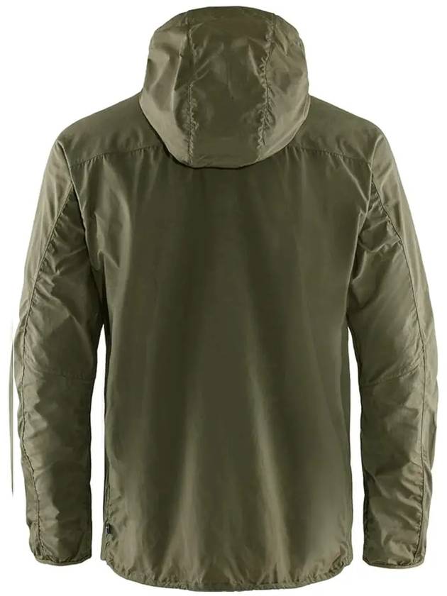 Men's High Coast Wind Jacket Green - FJALL RAVEN - BALAAN 3