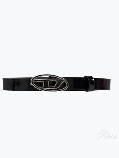 B 1DR patent leather belt X09895PR271 - DIESEL - BALAAN 2