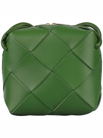 Cassette Intrecciato Mini Shoulder Bag Avocado - BOTTEGA VENETA - BALAAN 1