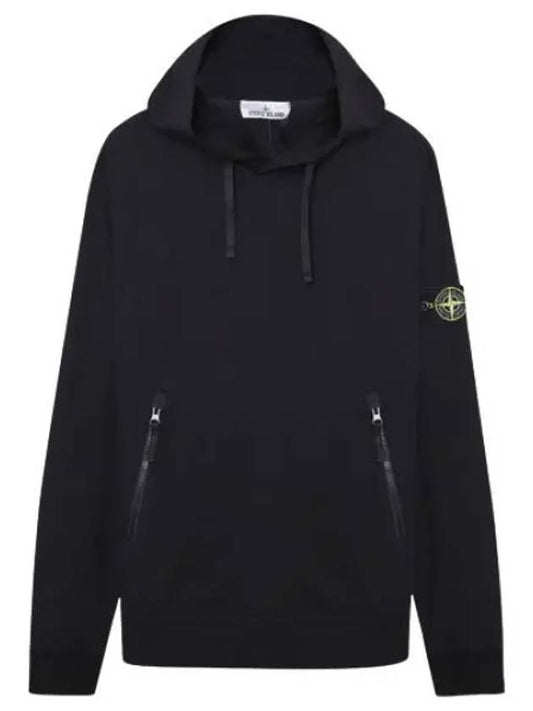 Garment Dyed Badge Hoodie Men - STONE ISLAND - BALAAN 1