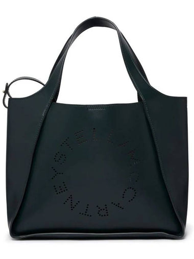 Stella McCartney Tote Bag With Perforated Logo - STELLA MCCARTNEY - BALAAN 1