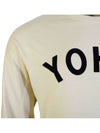 Yohji Off-White Yohji Letters Long Sleeve T-Shirt - Y-3 - BALAAN 4