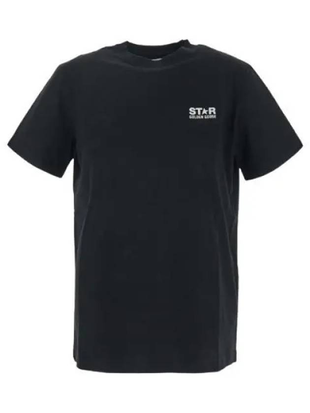 Back Big Star Short Sleeve T-Shirt Black - GOLDEN GOOSE - BALAAN 2